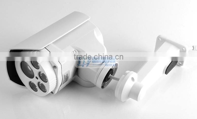 10X Zoom Lens 1080P Project Night-Vision Outdoor POE Bullet PTZ Camera With Card Slot IR 80M Waterproof