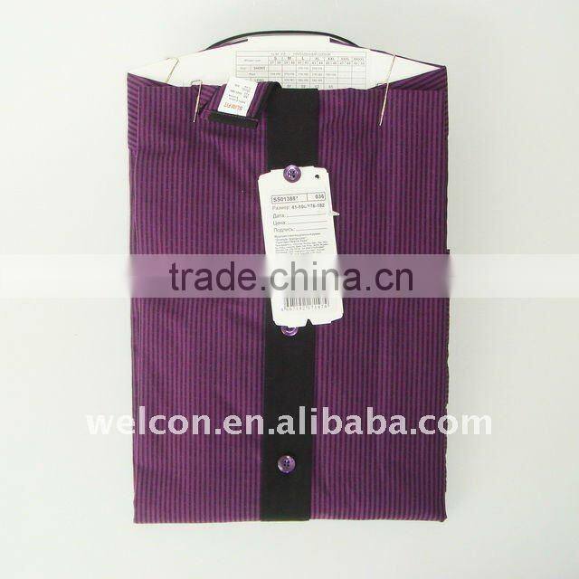 100% cotton long sleeve style stripe fashion business casual men brand shirt