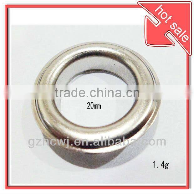 20mm metal eyelet and washer for bags/shoes/garment