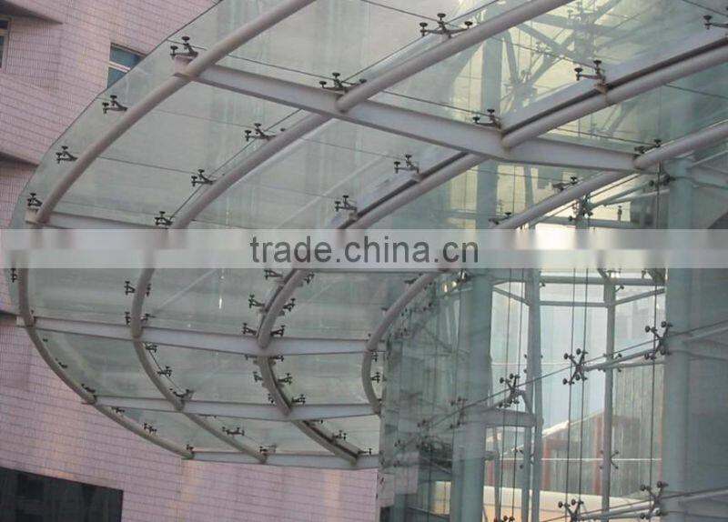 stainless steel 304 short 200cc arms glass curtain wall spider
