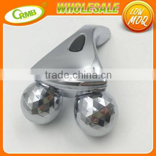 Unisex Portable Silver 3D Health Care Thin Face Detector Slimming ABS Facial Massage Relaxation Beauty Healthy Tool