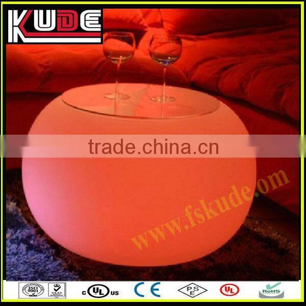 led illuminated furniture bar table/RGB led bar table/waterproof led bar table