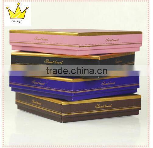 Fancy Paper Chocolate Box