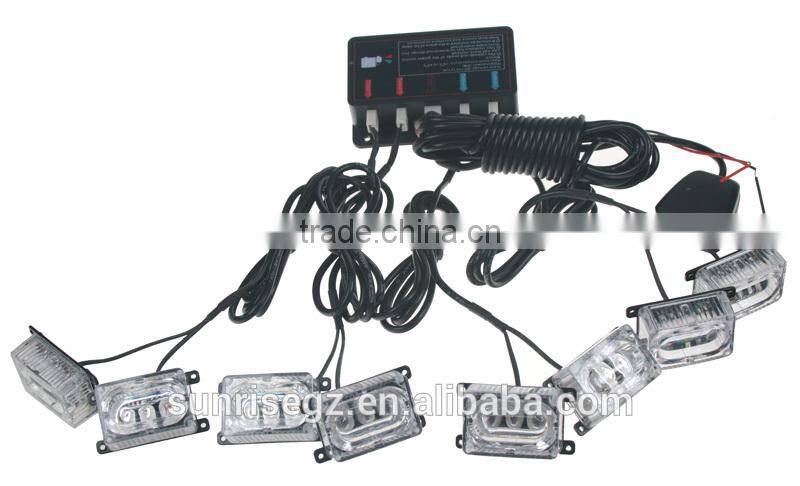 CAR LED STROBE LIGHT,DASH LIGHT (SR-LS-129-16), 1W TOP BRIGHT LINEAR LED