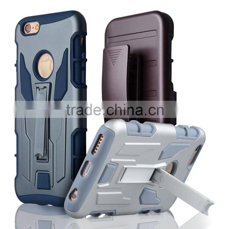 C&T Hard Shell Holster Combo With Kickstand Belt Clip Case For Apple iPhone 6 plus