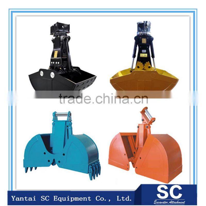 hydraulic Clamshell Grab Bucket for Mini Excavator
