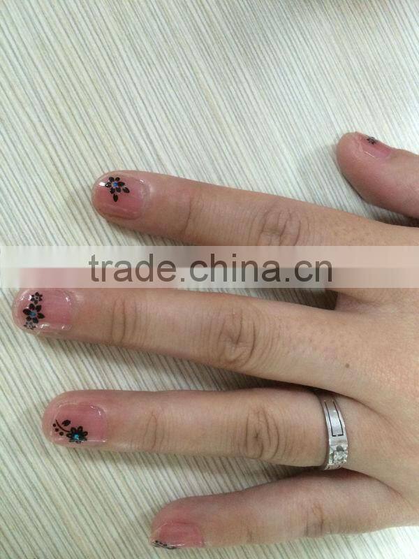 Black and White design Nail sticker for decoration