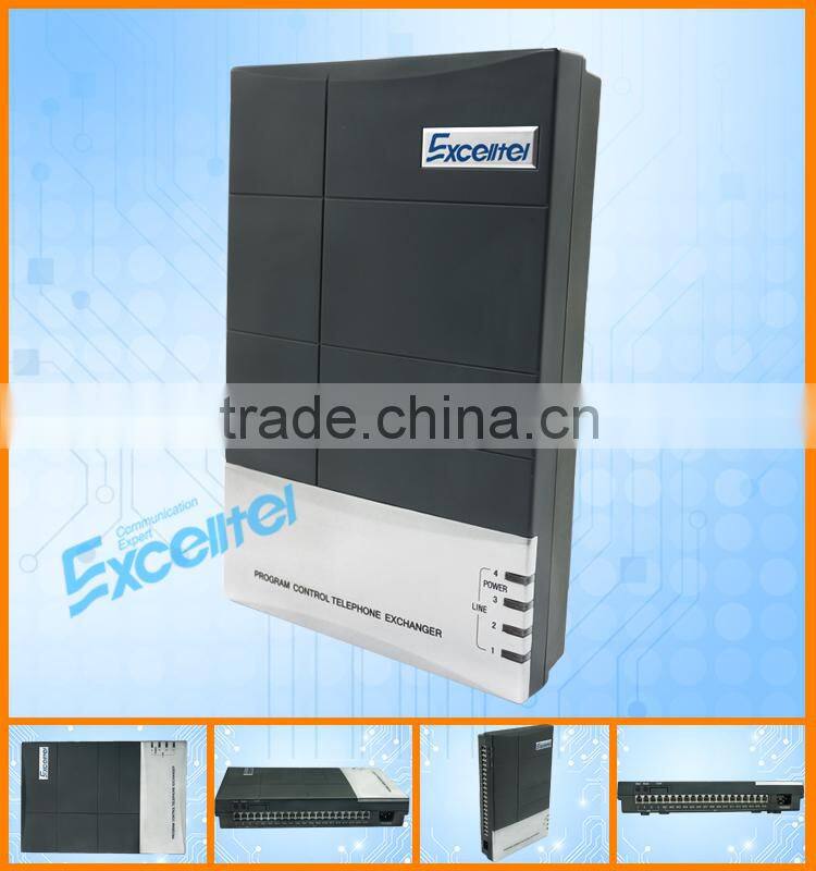 Excelltel / PABX /intercom pbx system/Mini pbx/CS+416 4 CO line 16 extension