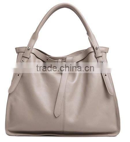 Wholesale women leather carrier bag private label handbags leisure travel book bag