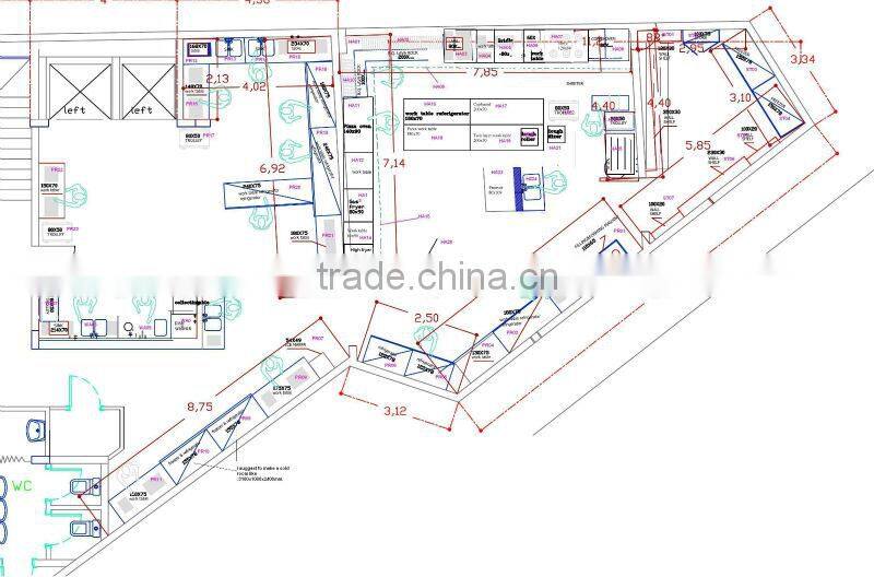 Professional Kitchen Design With Service of Supplying Kitchen Equipments for All Kind of Kitchen Project