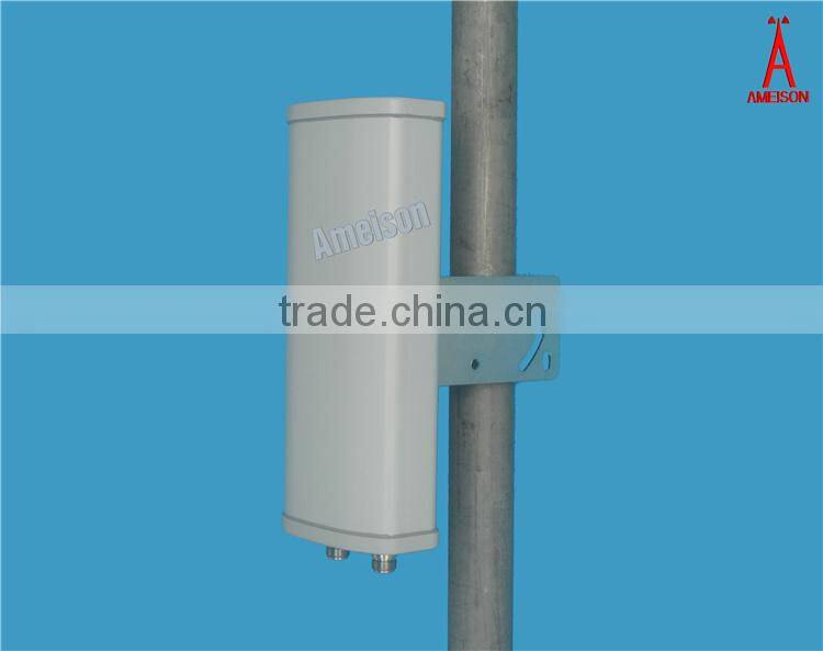 2x18 dBi high gain vertical and horizontal polarization 5.8GHz wifi MIMO wireless WLAN Antenna
