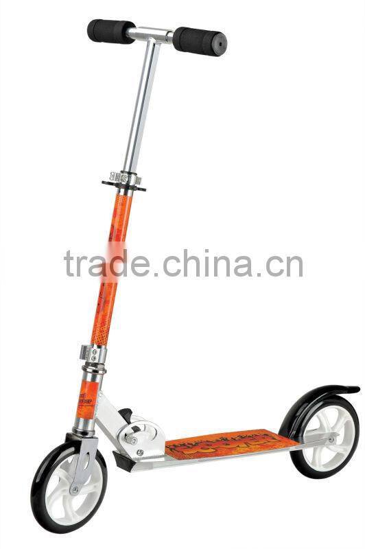 MB-200B 2015 PUSH scooter 205mm PU wheel scooter adults, adult aluminum 2 wheel scooters (EN EN71/ASTM /CE certificate)
