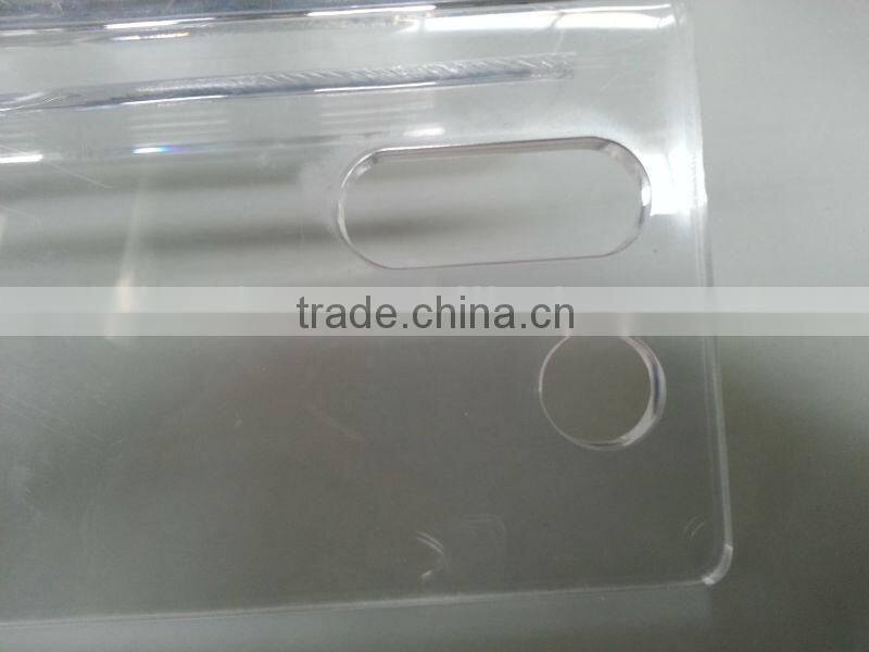 Custom high precision acrylic CNC machining part/acrylic fabrication