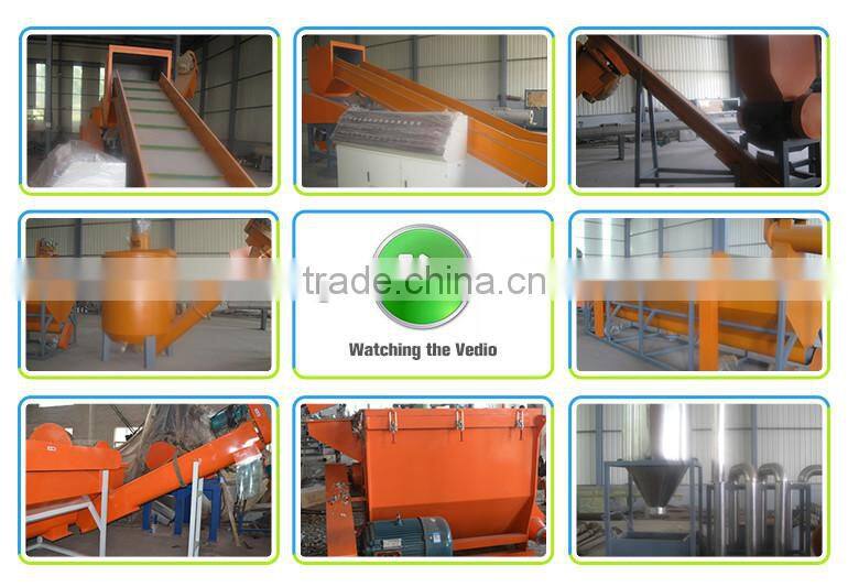 Waste Hdpe Film Reclaiming Equipment Recycling Crushing And Washing Disposal Machine
