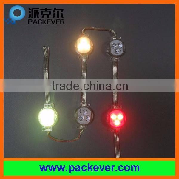 DC12V 30mm 3LEDs SMD5050 RGB P9883 LED point light