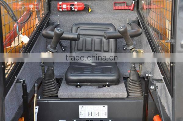 New Useful Chinese skid steer loader with 4 in 1 bucket
