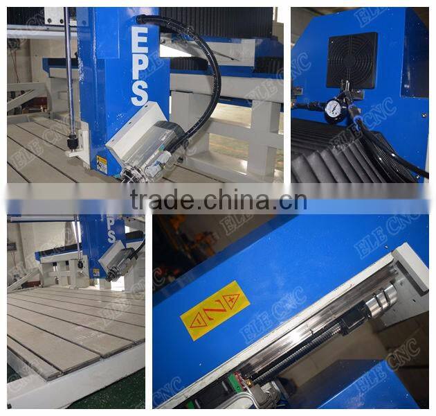 1935 Styrofoam 4 axis cnc wood router engraver machine , cnc machine 4 axis mould foam