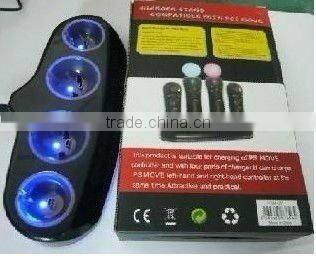 For Sony PS3 Move Controller Charger Stand Pack 4 in 1