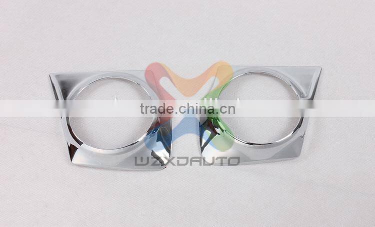 FOR MITSUBISHI TRITON L200 TRITON/L200 2015 CHROME FRONT FOG LAMP LIGHT COVER
