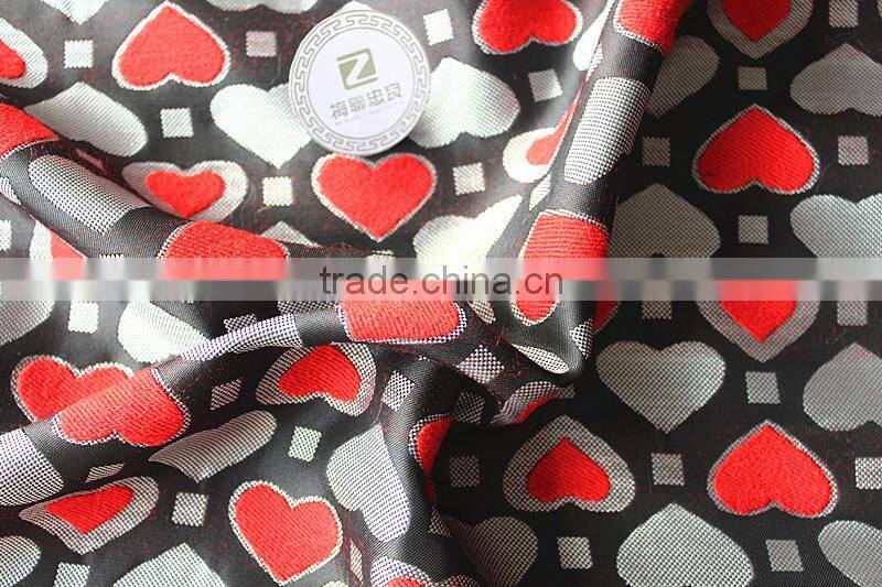 Acrylic fabric for women's fashion in jacquard
