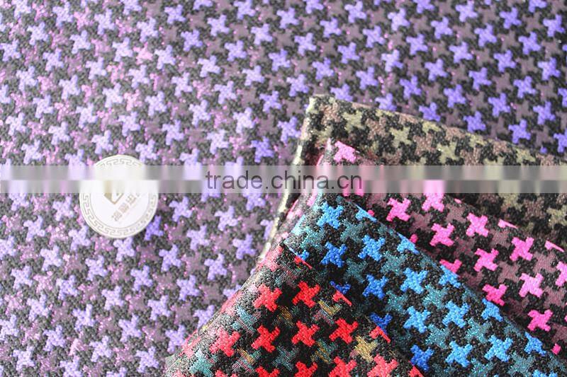 Jacquard fabric for winter 2016 acrylic polyester jacquard fabric for dresses