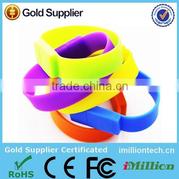 bracelet usb flash disk ,wedding gift usb pen drive,cheap usb wristband