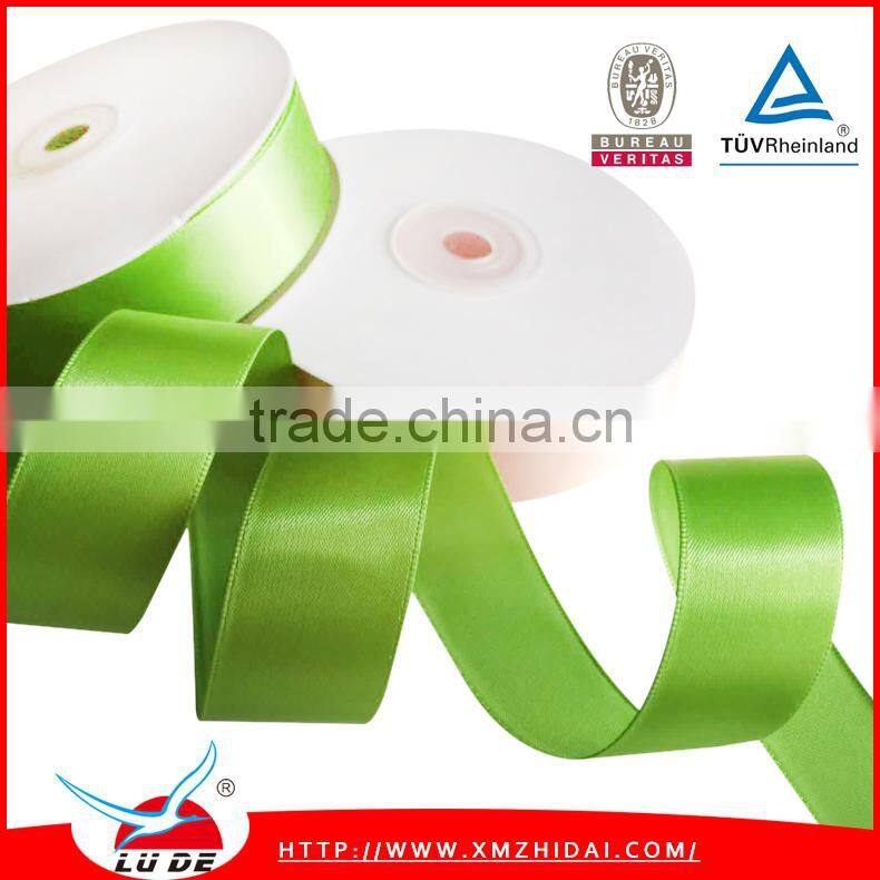 2016 Factory wholesale polyester satin ribbon