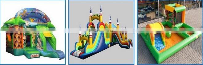 Jungle theme park bouncer combo bouncy outdoor party use