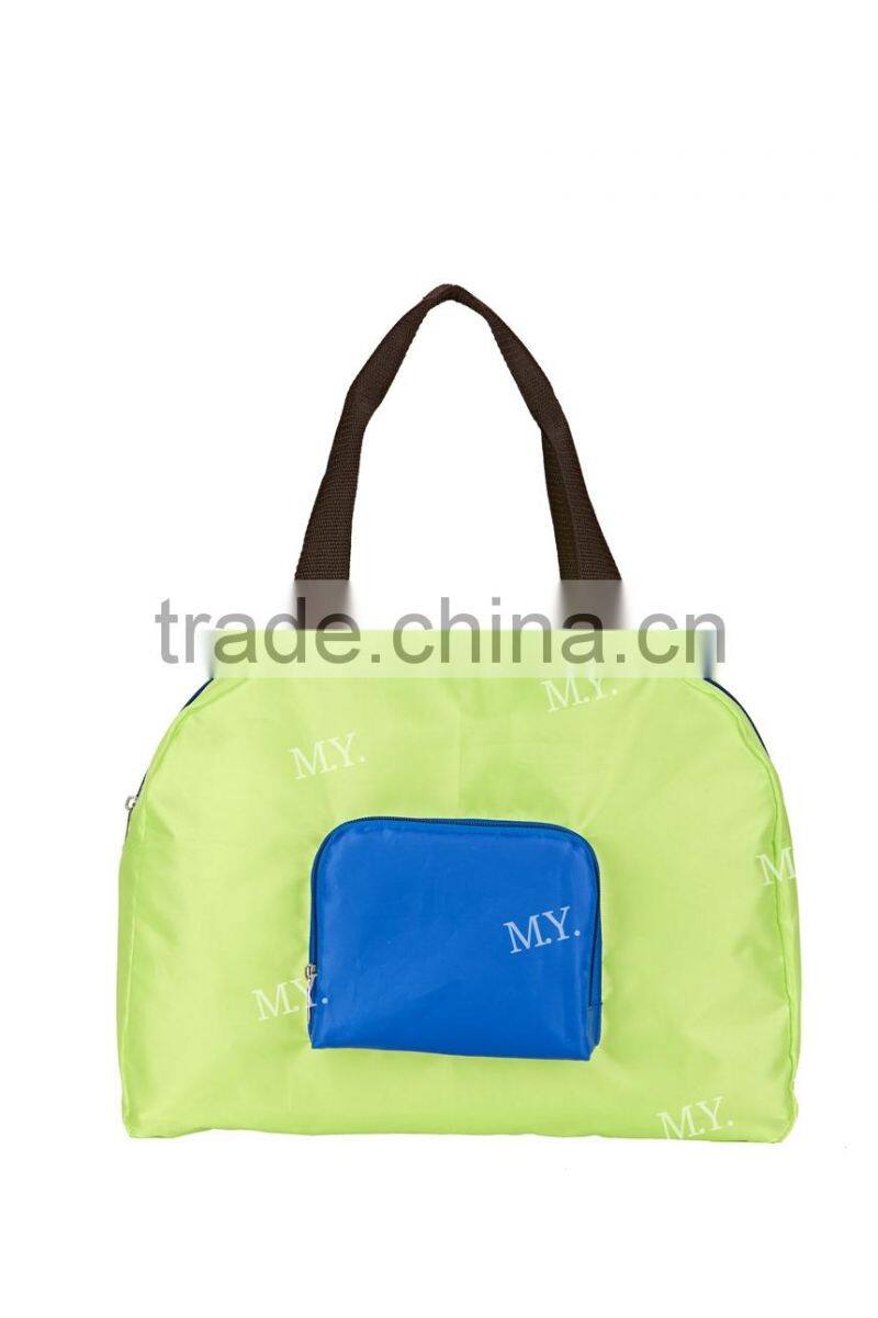 2016 Xiamen Travel Bag Organizer Weekend Travel Fabric Storage Bag Women