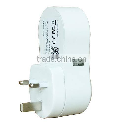 Remote Socket For Android ,Iphone With Phone App / 220v Wifi Plug For Tablet PC or PPC / Smart Controlled