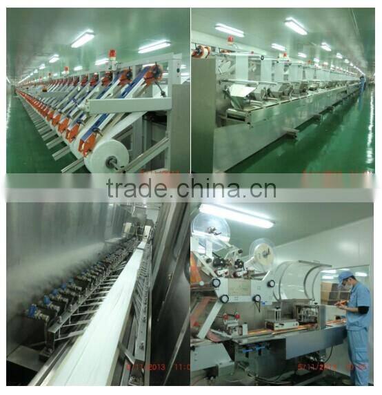 household cleaning wet wipe in tube canister, tissue, cleaning cloth towel, China factory