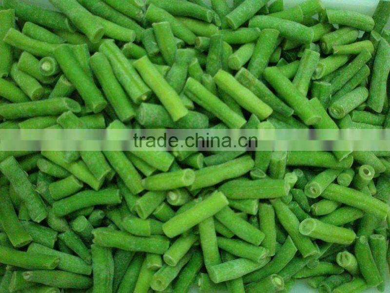 frozen vegetables IQF bulk Frozen cut green beans