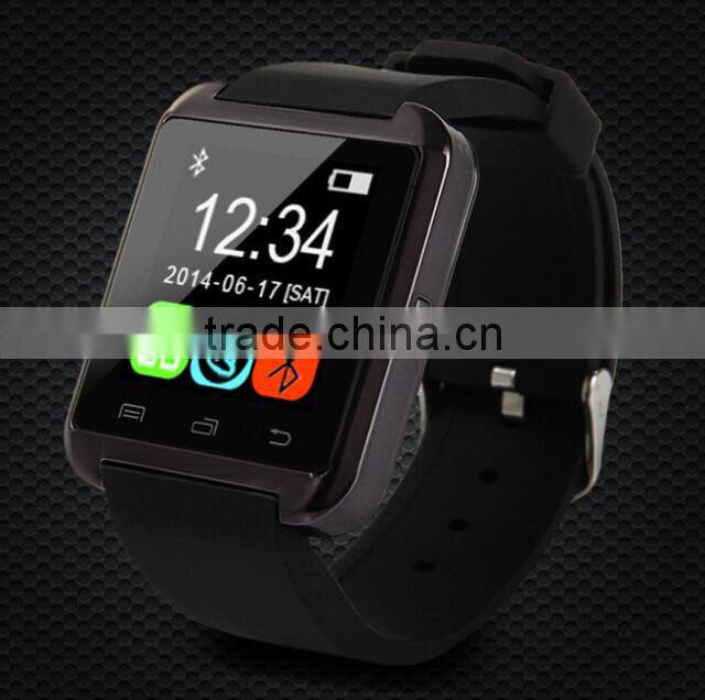 Bluetooth Android Smart Mobile Phone U8 Wrist Watch with SIM Card Slot