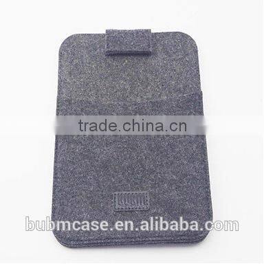 Fashion Black 9.7 inch Wool Felt Tablet Case Cartoon Naruto Bag Tablet Sleeve Tablet Pouch Laptop Bag