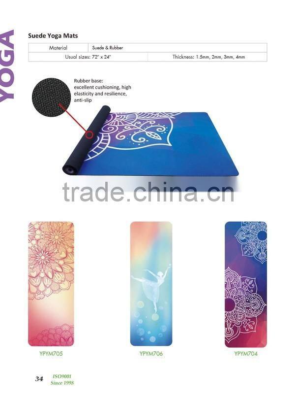 ZHENSHENG paraffin free full printing yoga mat