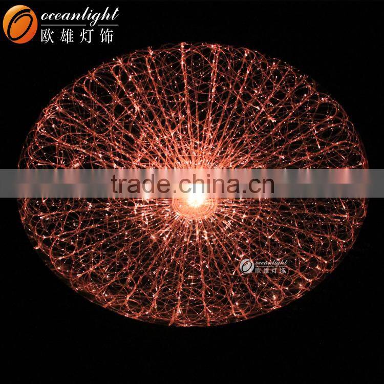 Chrismas color changing remote control fiber optic lamp OM097
