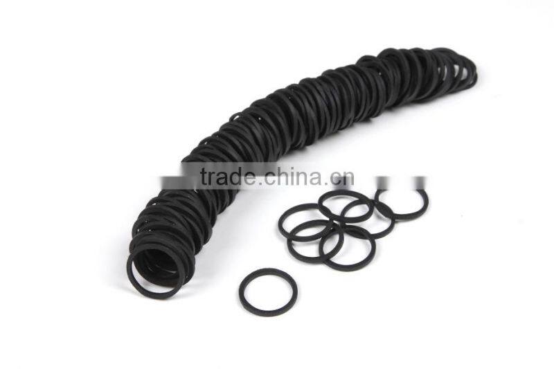 Mini Black Color Latex EPDM Double Rubber Band Wholesale, Cheap Hair Elastic Rubber Band Manufacturer