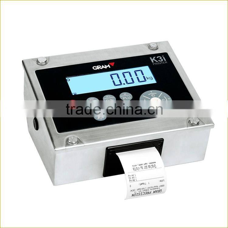 K3ip Stainless Steel Digital Weighing Indicator with Printing Function
