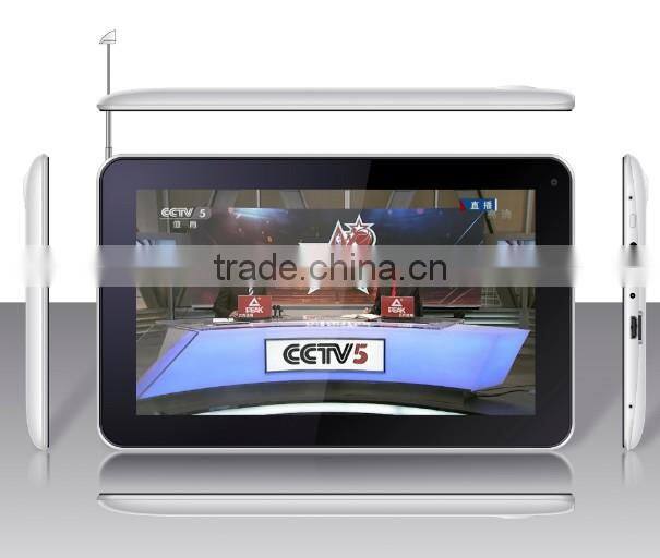 9 inch A20 dual core tablet PC,tablet with isdb-t tv
