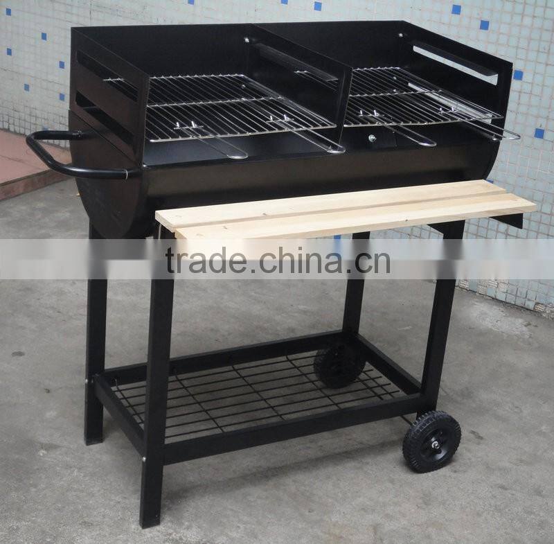 Easily Assembled Feature and Porcelain Enameled Finishing BBQ Grill