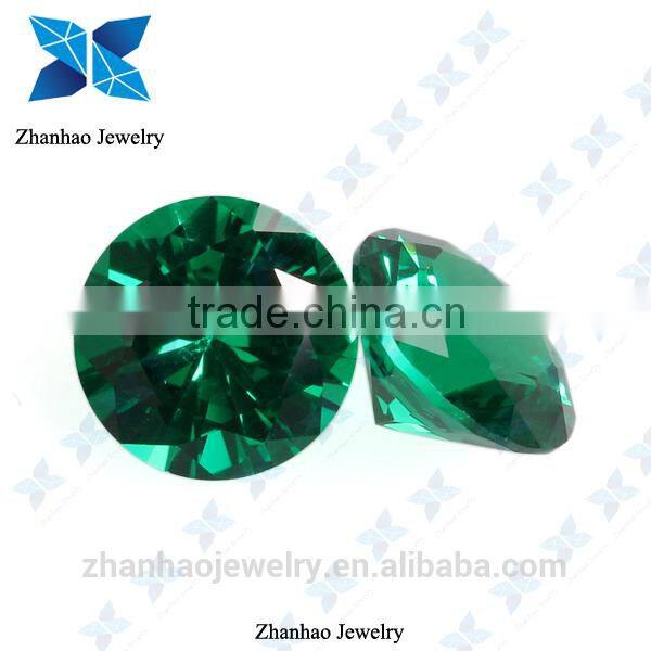 hot sale wholesale synthetic green stone