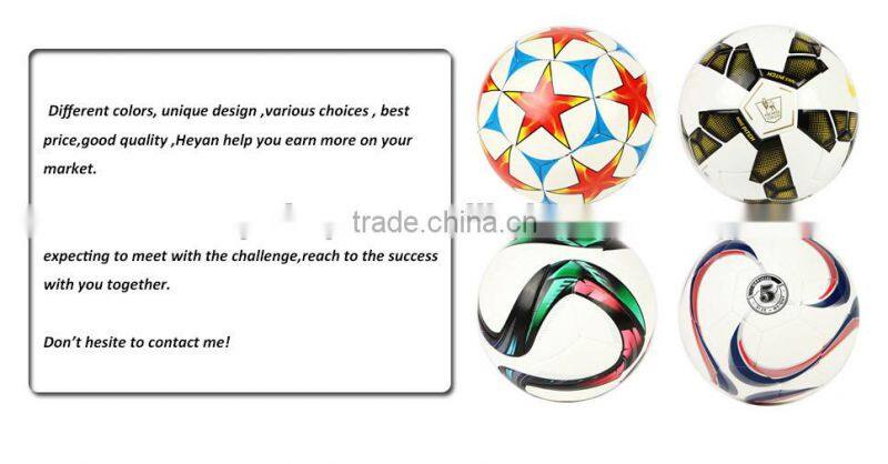 Custom high quality promotional soccer ball with your logo