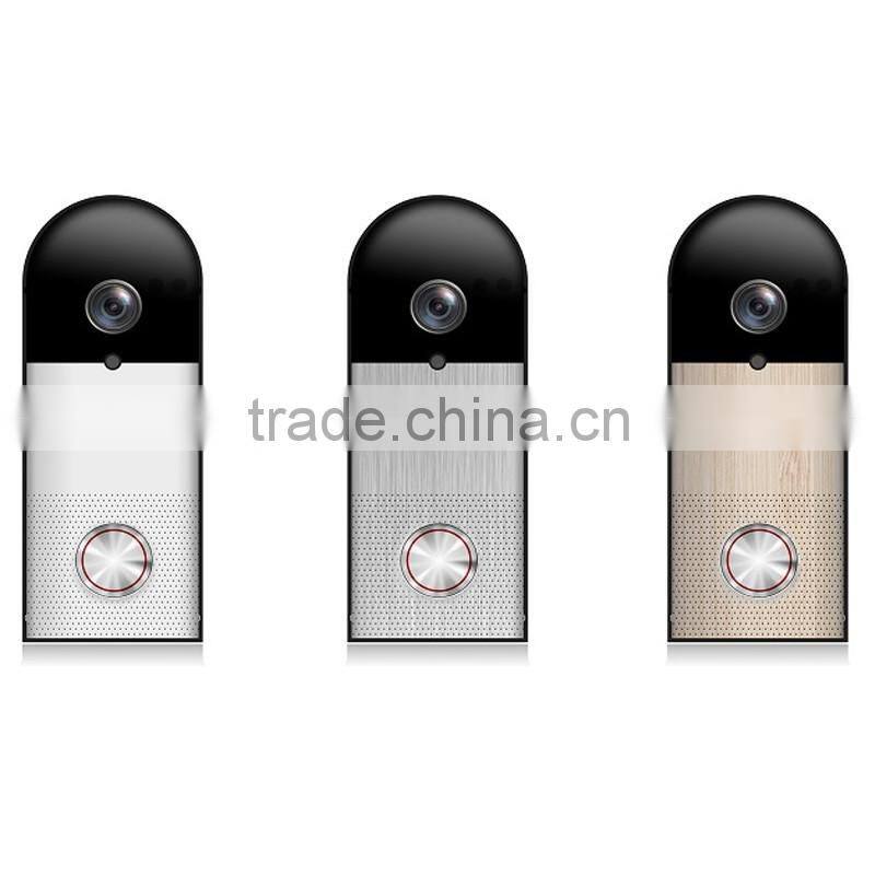 Multi apartments ip wireless video door phone with smart home gateway
