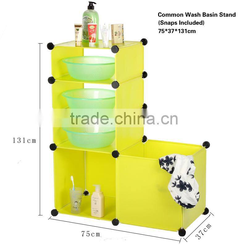 Hot sale bathroom cabinet plastic waterproof storage cabinet