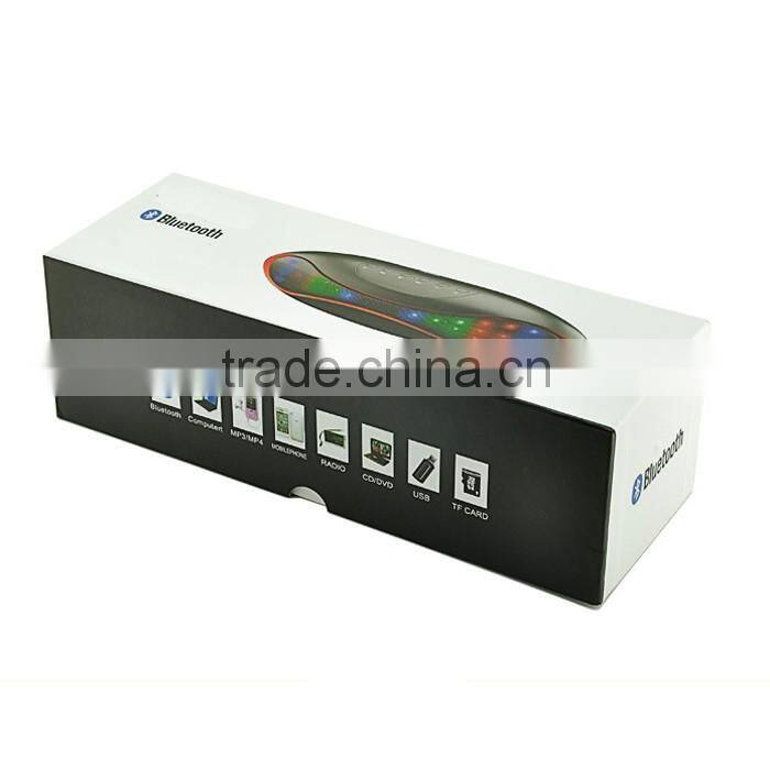 Mini Rugby bluetooth speaker with led light led bluetooth mini speakers party speakers