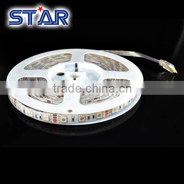 5meters 5050 RGB 60led 12v 14.4watt IP65 waterproof led stripe