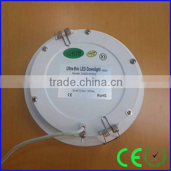 high quality aluminum alloy 4 inch 8w shenzhen led panel light