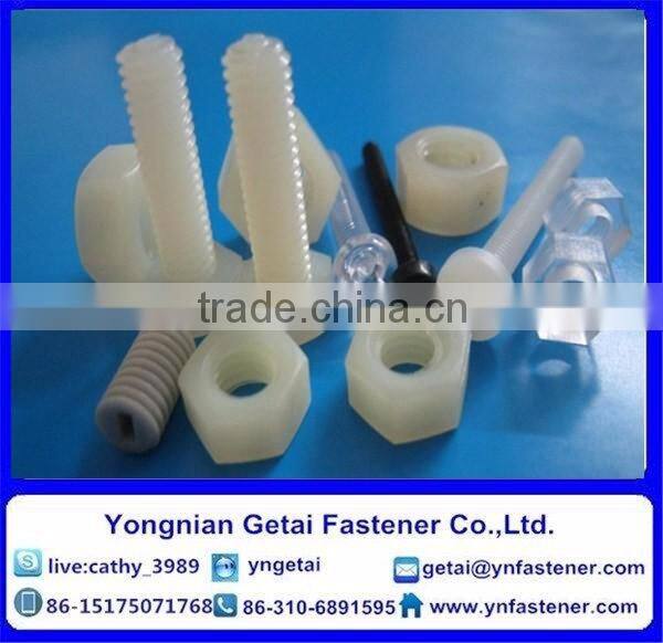 Nylon Hex Bolts with Nuts DIN 933