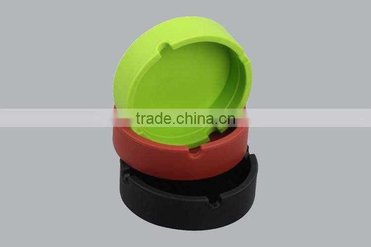 easy clean circular silicon ashtray,silicone ashtray for promotion,silicone ashtray from China manufacturer