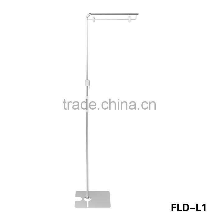 Factory Direct Sale Supermarket Shelf Banner Holder Metal display stand